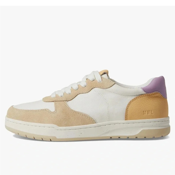 Madewell Court Low-Top Sneakers in Colorblock Leather Women’s size 8 - Picture 1 of 13